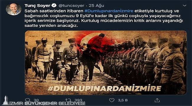 Gün gün 26 Ağustos'tan 9 Eylül'e 