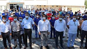 İZBETON'da toplu sözleşme sevinci 