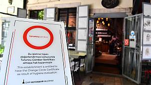İzmir haritası turuncuya bürünüyor