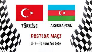 Kardeş Ülkeler Türkiye ve Azerbaycan Dostluk Maçında Buluştu