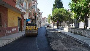 Konak'ın sokaklarına 7 ayda 3 bin 800 ton asfalt