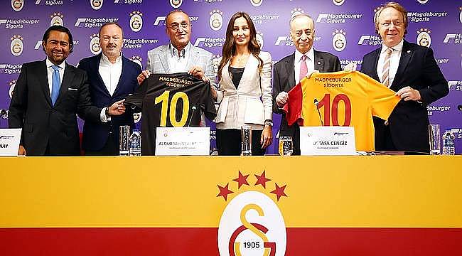 Magdeburger Sigorta, Galatasaray'ın forma sırt sponsoru oldu 