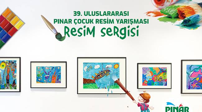 Minik ressamların eserleri sanal sergide  