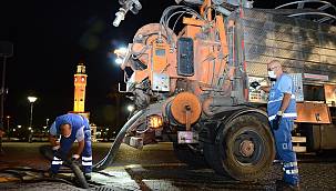 Tarihi çarşıda gece mesaisi 