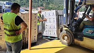 Tirebolu Belediyesi'nden yardım teşekkürü