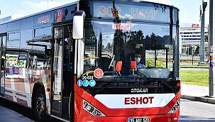 Virüssavar "güvenli otobüs" İzmirlilerin hizmetinde 