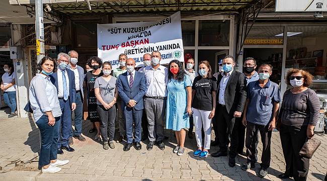 Başkan Soyer'den Kiraz'da yoğun mesai 