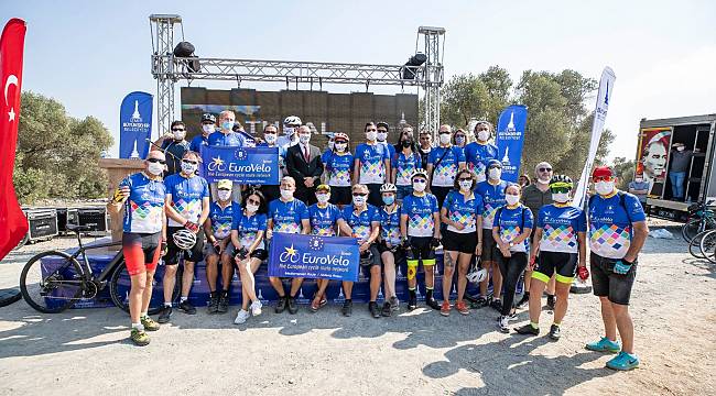 Başkan Soyer EuroVelo 8. Akdeniz Rotası İzmir Güzergahı'nı açtı 