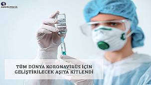 Dünya koronavirüs için geliştirilecek aşıya kilitlendi 