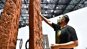 Mübadele Heykeli'nin yapımına başlandı 