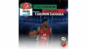 Pınar Karşıyaka taraftarları görselleriyle tribünde yer alacak 