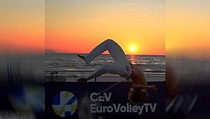 Plaj Voleybolu Şampiyonası'nda capoeira rüzgarı esti