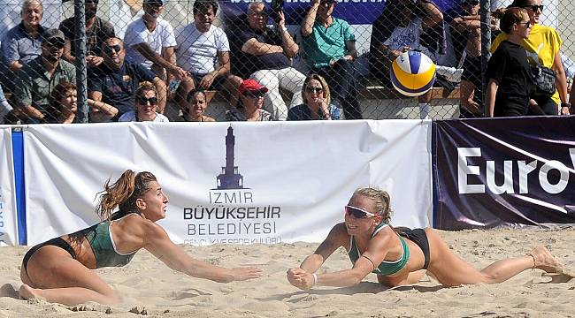 Plaj voleybolunun en iyileri İzmir'e geliyor 