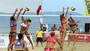 Plajda heyecan yeniden başladı  