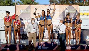 U-22 Avrupa Plaj Voleybol Şampiyonası sona erdi: Oyun, set ve kupa Rusya'nın