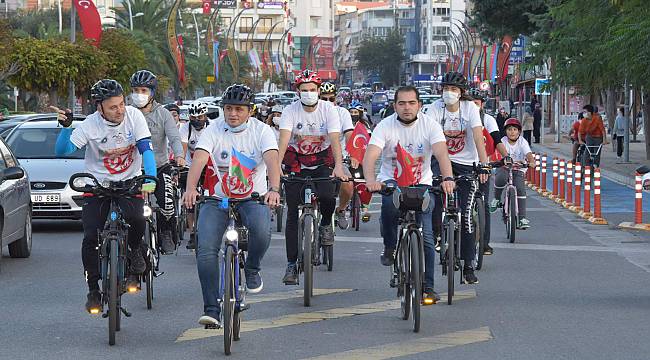 Aliağalılar Cumhuriyet İçin Pedalladı 