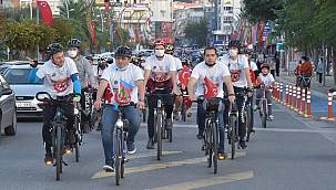 Aliağalılar Cumhuriyet İçin Pedalladı 