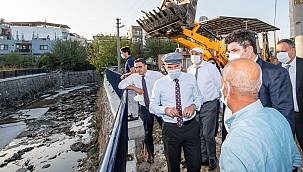 Başkan Soyer Acil çözüm ekipleriyle sahada 