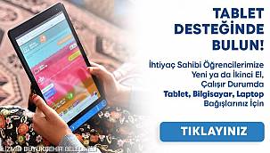 Başkan Soyer'den "askıda tablet" kampanyası  