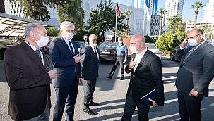 Başkan Soyer'den liman işletmesine ziyaret  