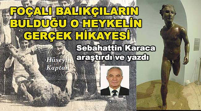 Foçalı Balıkçı Koşan Atlet Heykelinin İzinde… 