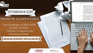 İnternet üzerinden Dramatik Yazarlık Eğitimi  