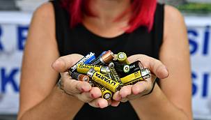 İzmir'de 22 yılda 407,4 ton atık pil toplandı  