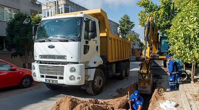 İZSU'dan Şehir Hastanesi'ne 3 km uzunluğunda içme suyu hattı  