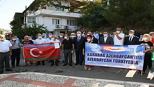 Karabağlar'dan Azerbaycan'a destek 
