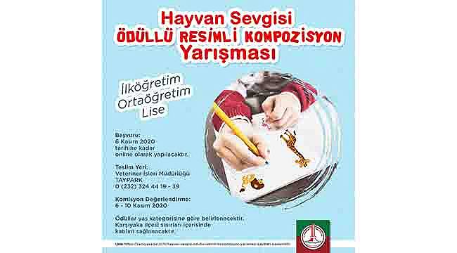 Karşıyakalı öğrenciler hayvan sevgisini anlatacak  