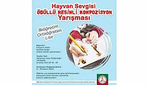 Karşıyakalı öğrenciler hayvan sevgisini anlatacak  