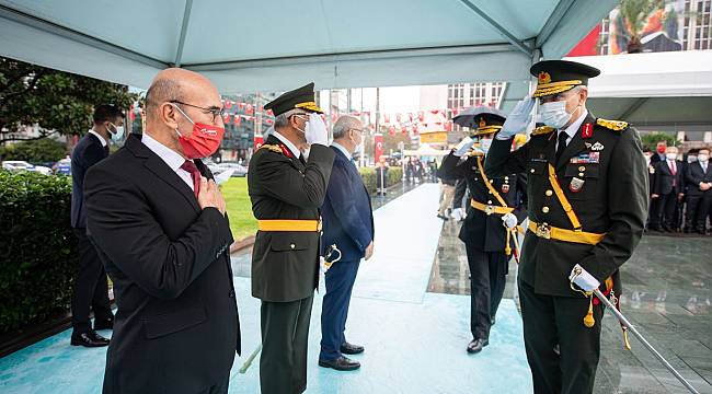 Köşger, Soyer ve Sivri tebrikleri kabul etti 