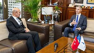 Kosova'nın Ankara Büyükelçisi Dugolli'den Başkan Soyer'e ziyaret 