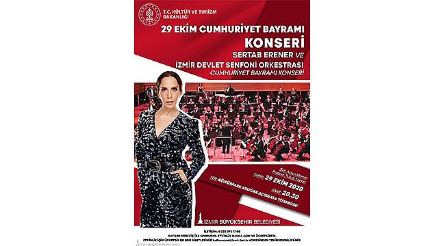 Sertap Erener'le 97. Yıl Cumhuriyet Konseri  