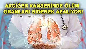 Akciğer kanserinde ölüm oranları giderek azalıyor 