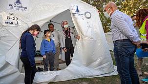 Başkan Tunç Soyer: Sizi hiç yalnız bırakmayacağız 