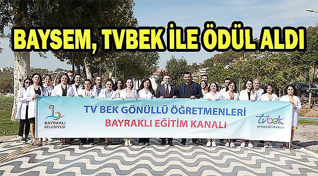 Bayraklı Belediyesine 'Sürdürülebilir iş ödülü' 