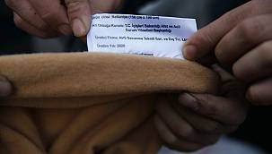 Depremzedelerin battaniyeleri işportadan toplandı 