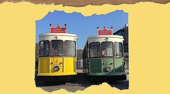 İkinci nostaljik tramvay da geldi  