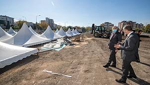 İstanbul Büyükşehir heyetinden Başkan Soyer'e geçmiş olsun ziyareti