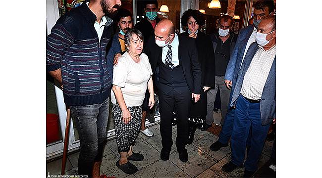 İzmir Büyükşehir Belediyesi: "Depremin merkez üssündeki binalarda deprem hasarı yok"