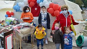 Minik depremzedeye doğum günü sürprizi  