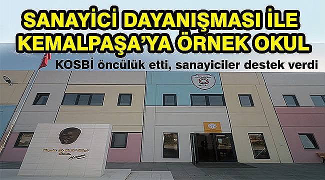 Sanayici dayanışması ile Kemalpaşa'ya örnek okul  