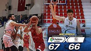 Aliağa Petkimspor, kıran kırana geçen mücadeleyi kazandı