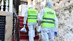 ​Büyükşehir evinde Covid tedavisi görenlere yemek dağıtımını sürdürüyor 