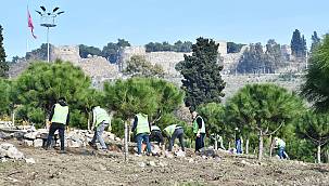 Kadifekale'yi bir de baharda görün  
