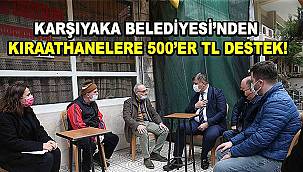 Karşıyaka Belediyesi'nden kıraathanelere 500 TL destek 