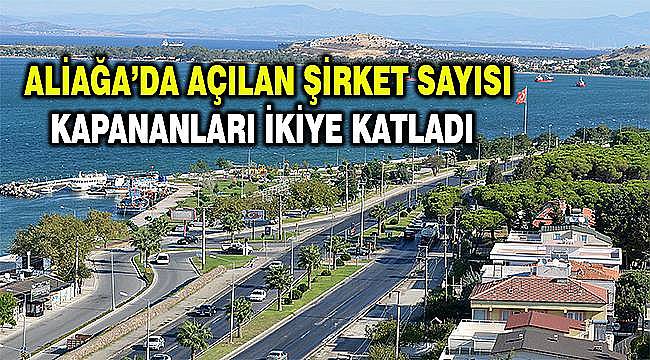 Aliağa'da açılan şirket sayısı, kapananları geride bıraktı 