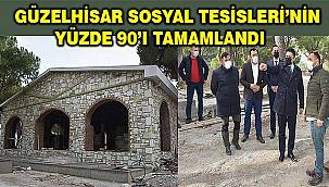 Aliağa Güzelhisar Sosyal Tesisleri'nin Yüzde 90'ı Tamamlandı 