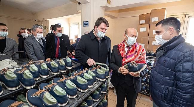 Ayakkabı sektörüne can suyu Büyükşehir'den 